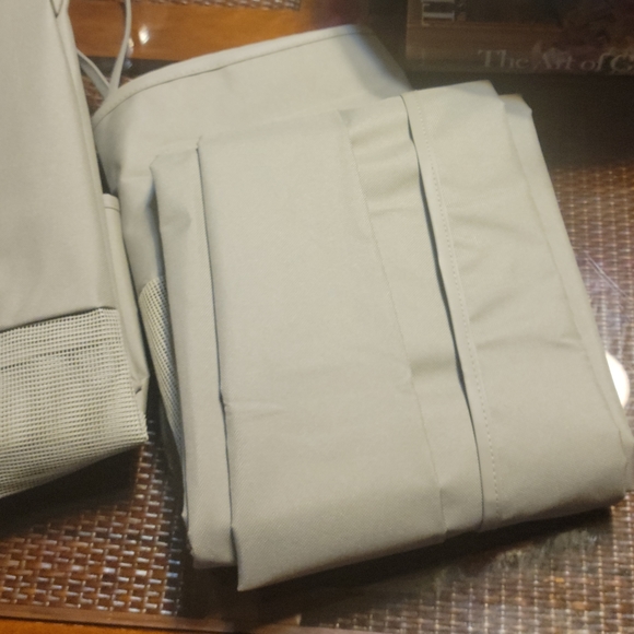 New Pottery Barn OUTDOOR UMBRELLA COVER Tan khaki - Picture 9 of 11